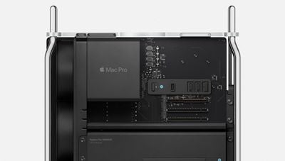 Πύργος Mac Pro μέσα