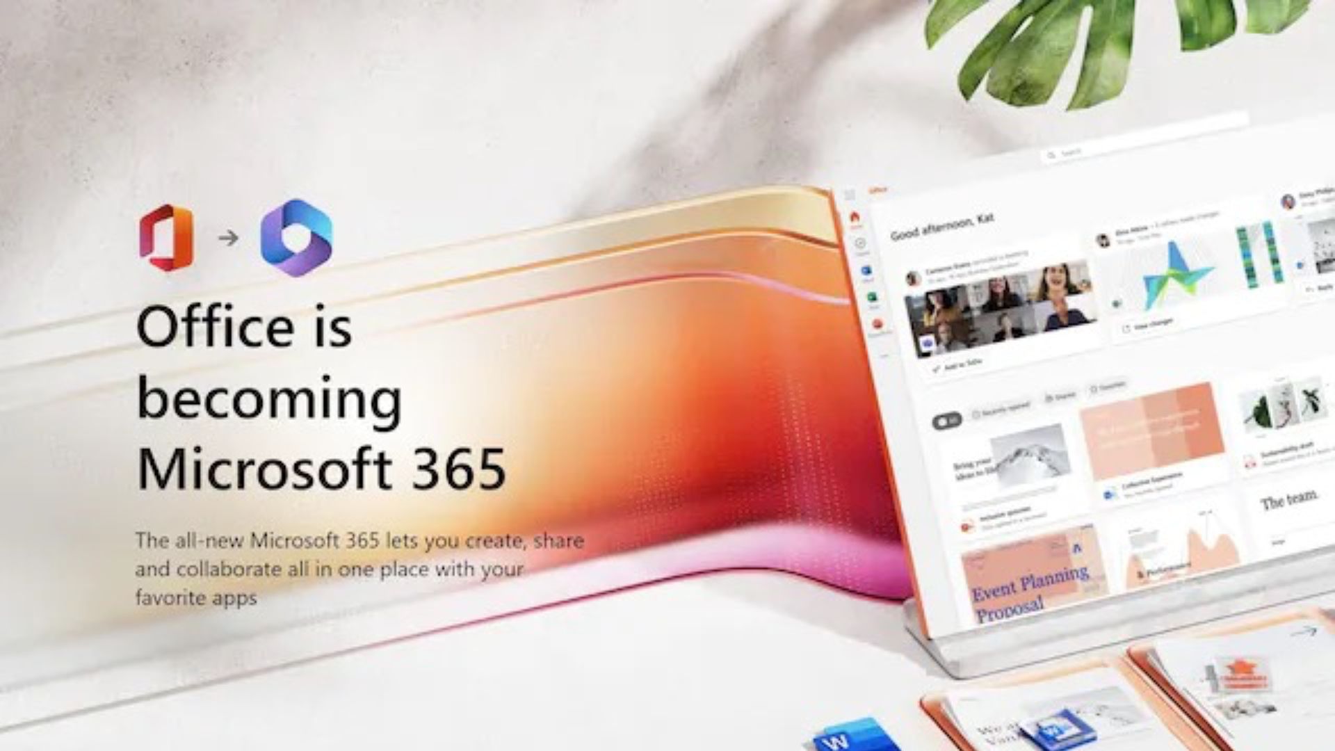 Microsoft Office va deveni „Microsoft 365” în cea mai mare revizuire a mărcii din ultimii 30 de ani