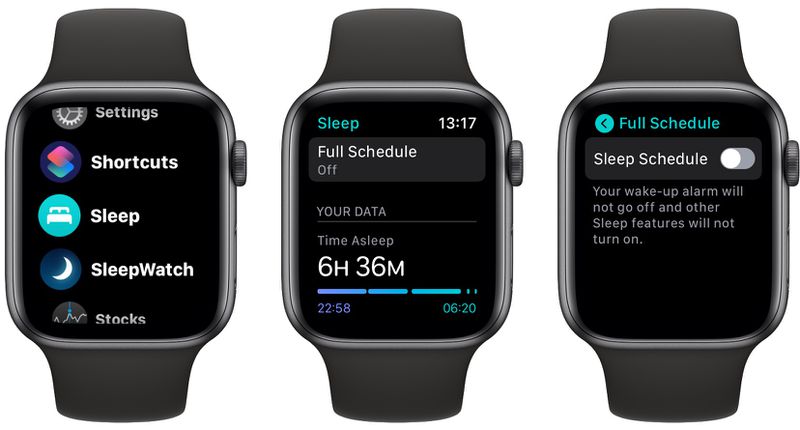 How To Set A Sleep Schedule On Apple Watch