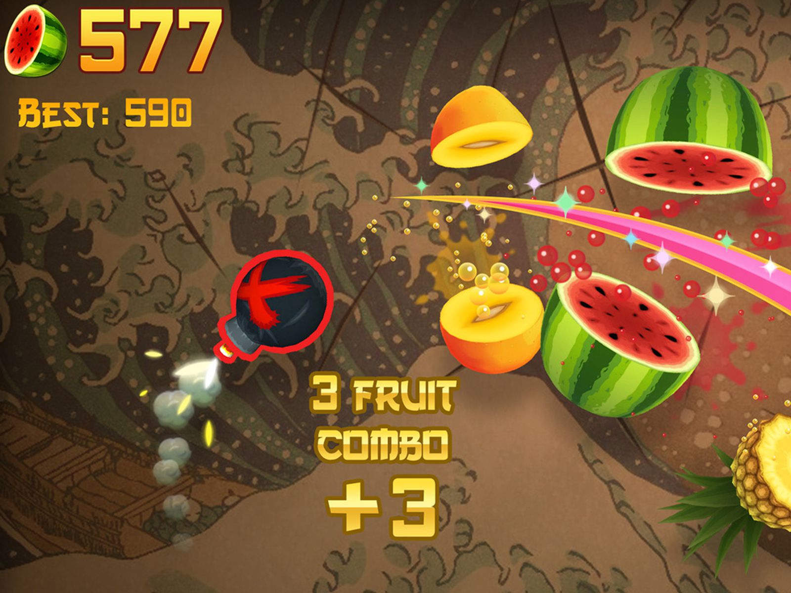 Fruit Ninja Classic Plus Review: Slice and Dice (iPhone) - KeenGamer