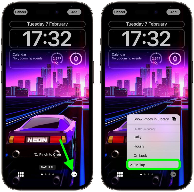 Tap iPhone Lock Screen to Change Wallpaper - How It Works - MacRumors