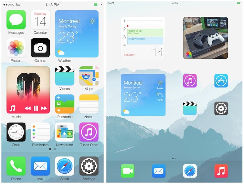 Home Screen Widget 'Blocks' Imagined in New iOS Concept - MacRumors