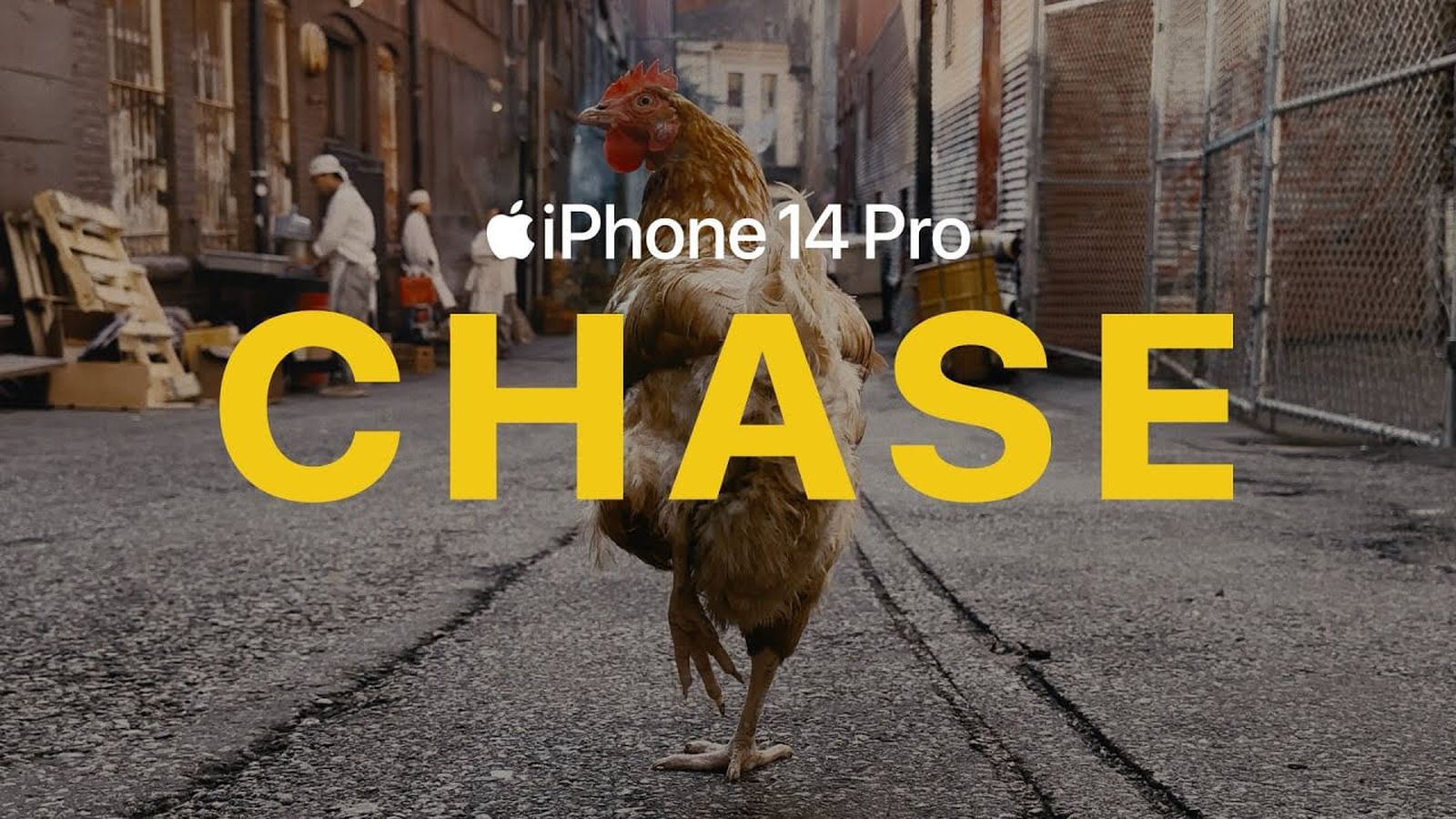 Apple Shares New 'Chase' Ad Touting iPhone 14 Pro Camera Features