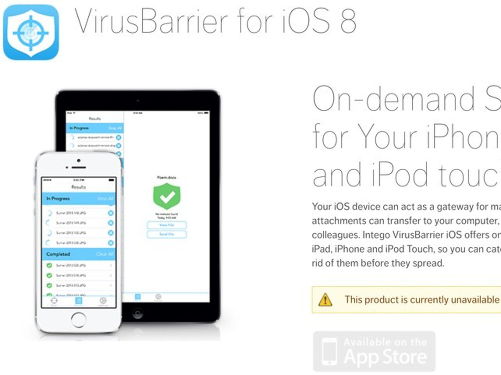 Free Malware App Antivirus Protection for iPhone & iPad