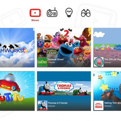 YouTube Kids iPad