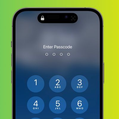 iphone passcode green