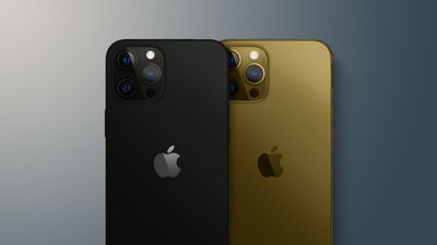 iphone 13 matte black and bronze