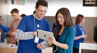 apple retail specialist ipad