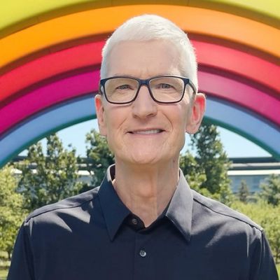 Tim Cook Rainbow