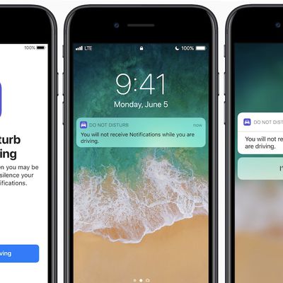 dnd while driving ios 11