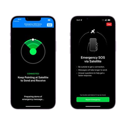 iphone 14 sos demo