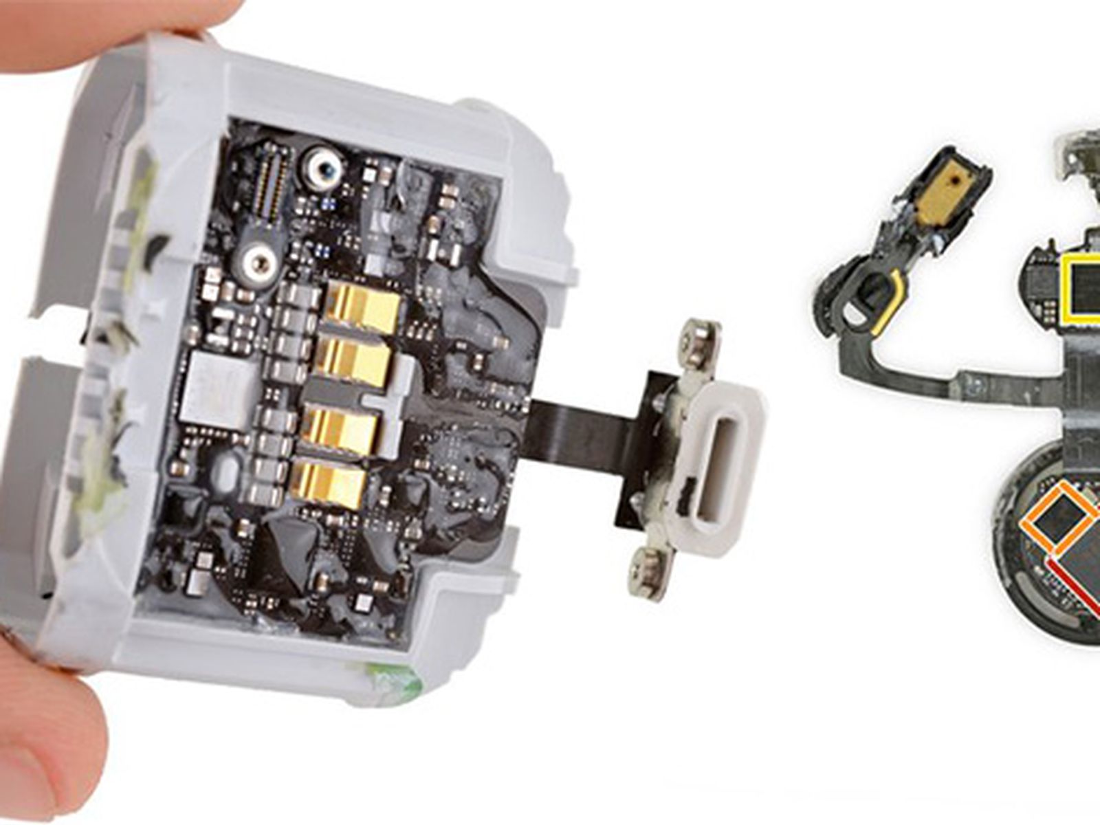 AirPods 2 Teardown: H1 Chip With Bluetooth 5.0, Same Batteries, and  Water-Repellent Coating on Charging Case Board - MacRumors
