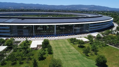 Drone dans Apple Garden Juin 2018 2