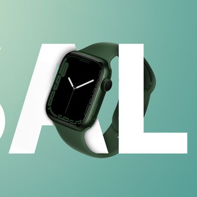 Apple Watch Series 7 green Sale Feature