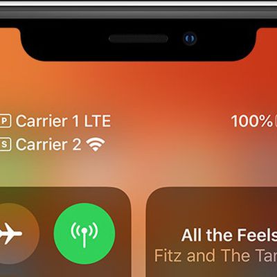 iphone esim dual sim status bar