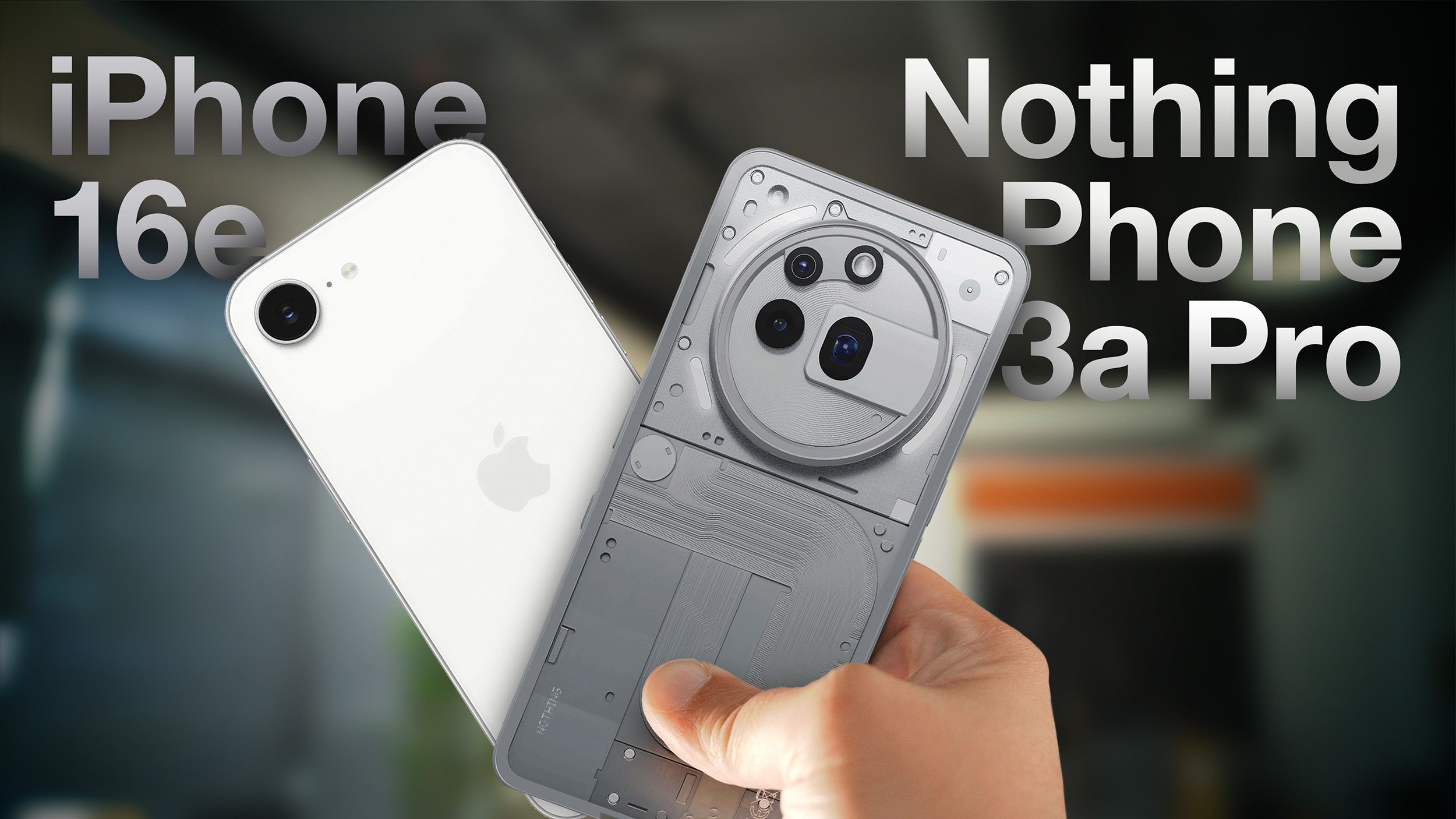 Budget Smartphone Battle: iPhone 16e vs. Nothing Phone 3a Pro