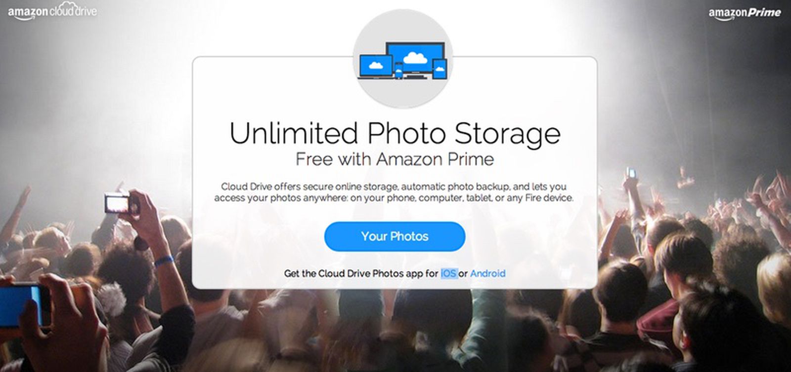 Amazon Offers Unlimited Photo Storage For Prime Subscribers Macrumors