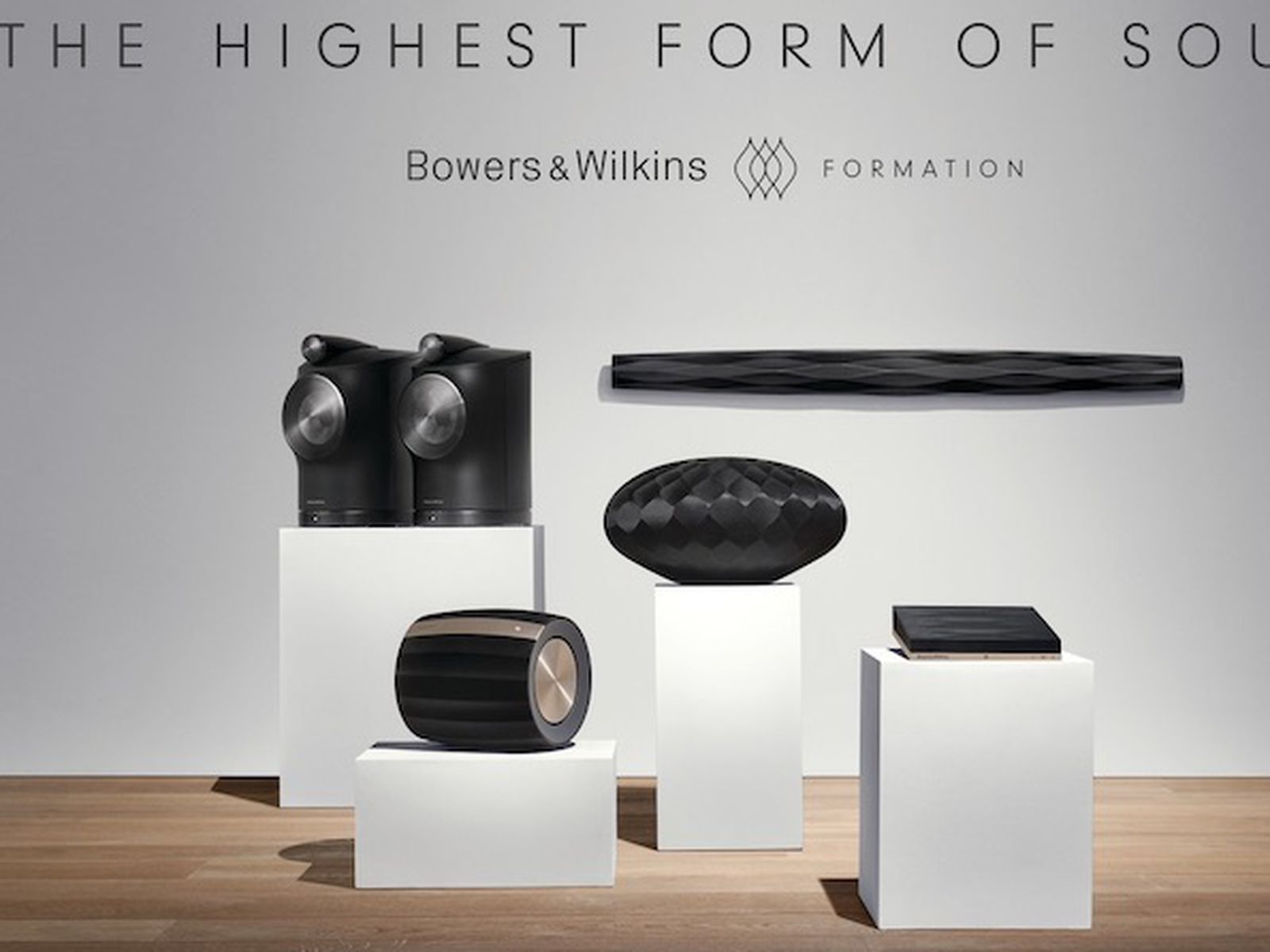 Bowers Wilkins Unveils New Formation Series Of High End Home Audio Products With Airplay 2 Support Macrumors