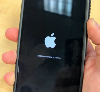 loading recovery options