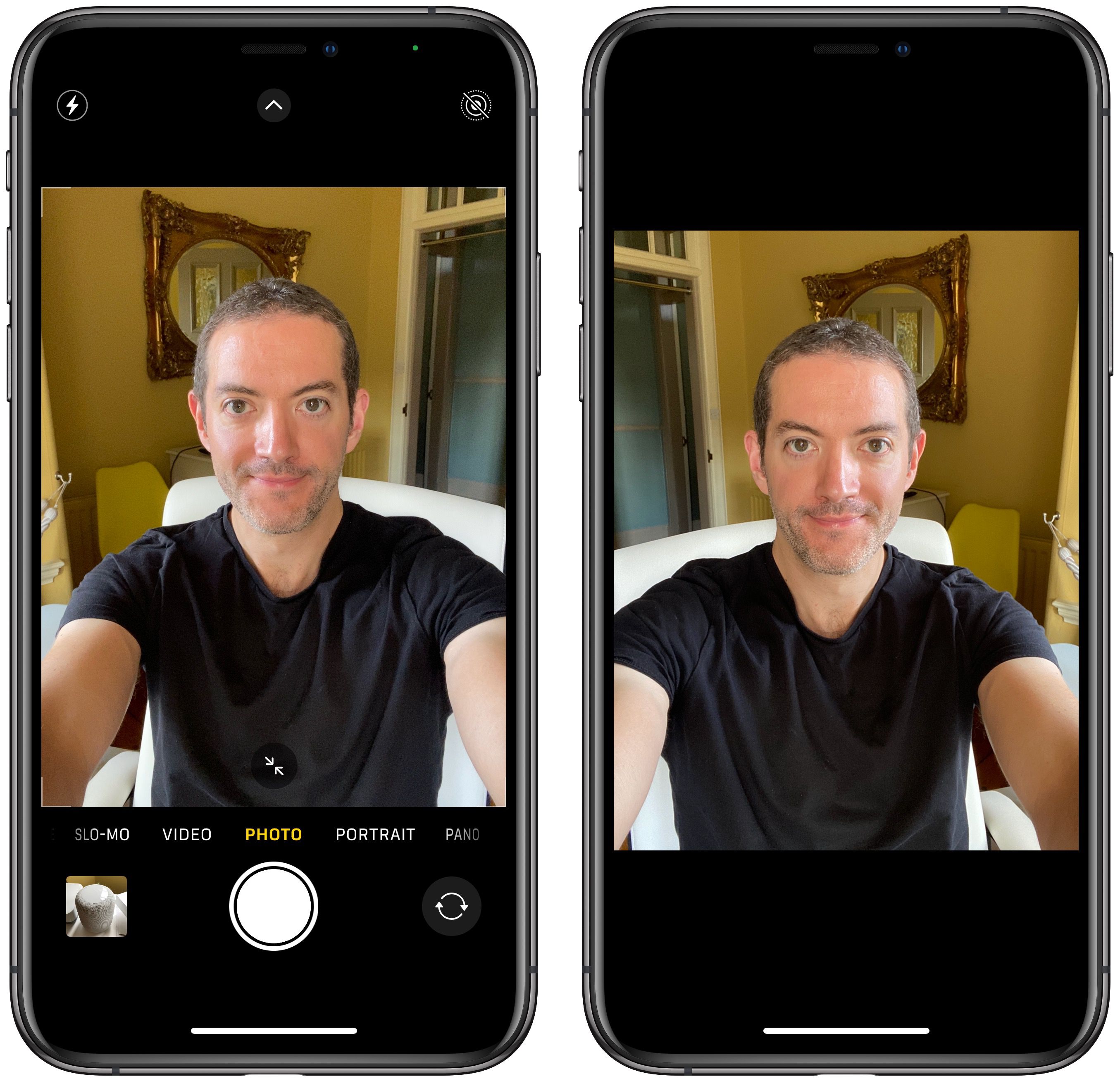 Отзеркаливание фото айфон How to Mirror Your iPhone's Camera to Take Better Selfies - MacRumors