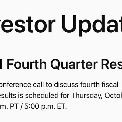 apple earnings october 28