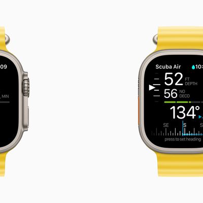 Apple Watch Ultra Oceanic Plus App