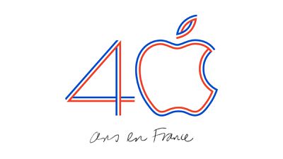 apple 40 years in france