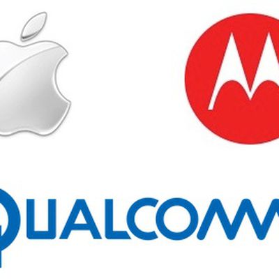 apple motorola qualcomm logos