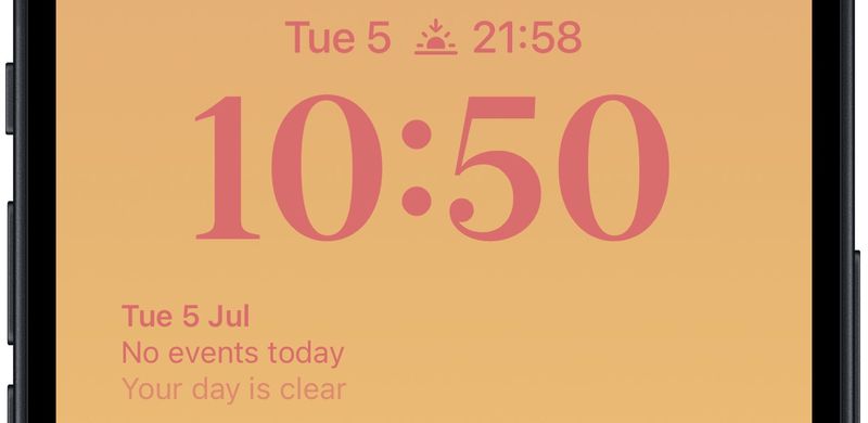 iOS 16: How to Show Upcoming Calendar Events on Your iPhone Lock Screen