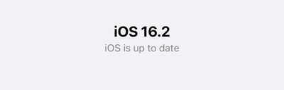 تحديث برنامج ios 16 2 غامق