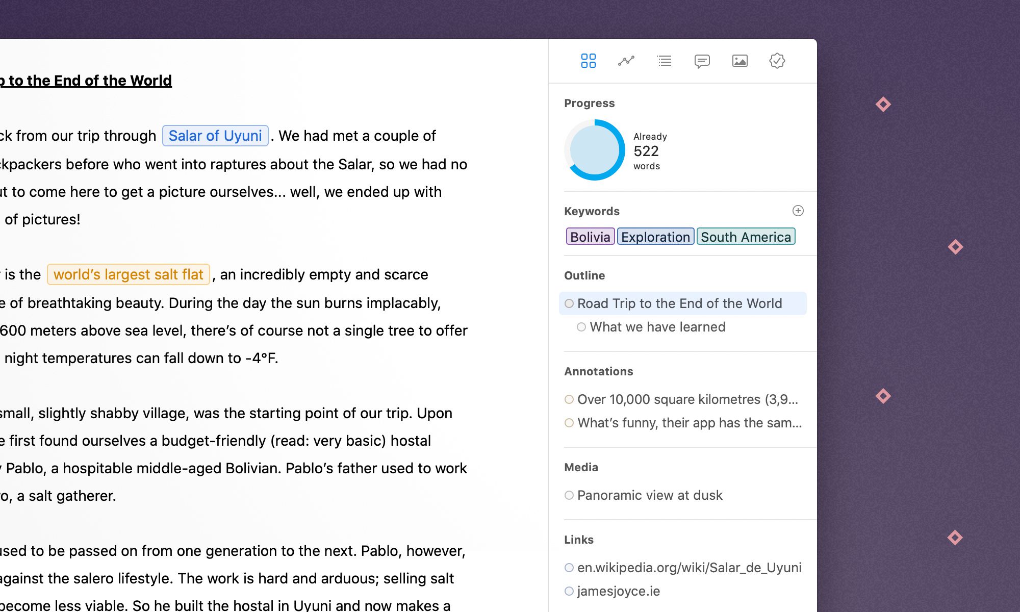 Ulysses Gets Redesigned Dashboard With Style and Grammar Checker ...