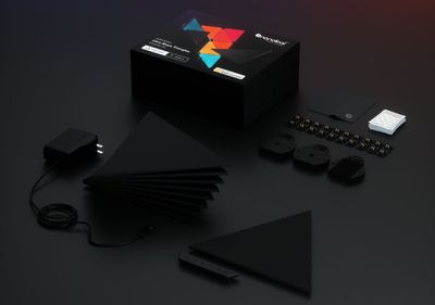 nanoleaf panels in the box - Nanoleaf پانل های Ultra Black Light با نسخه محدود را عرضه می کند