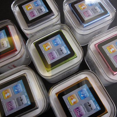 104709 6gen ipod nano unbox colors