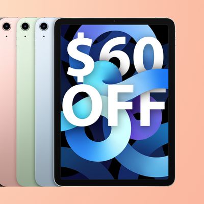 Deals: Get Apple's 256GB Wi-Fi iPad for Record Low Price of $449 