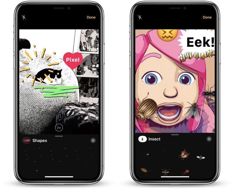 How to Use the Effects Camera in Messages - MacRumors