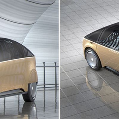 Apple Car front side
