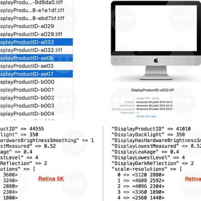 imac display code