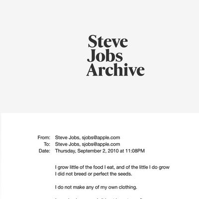 steve jobs Archive