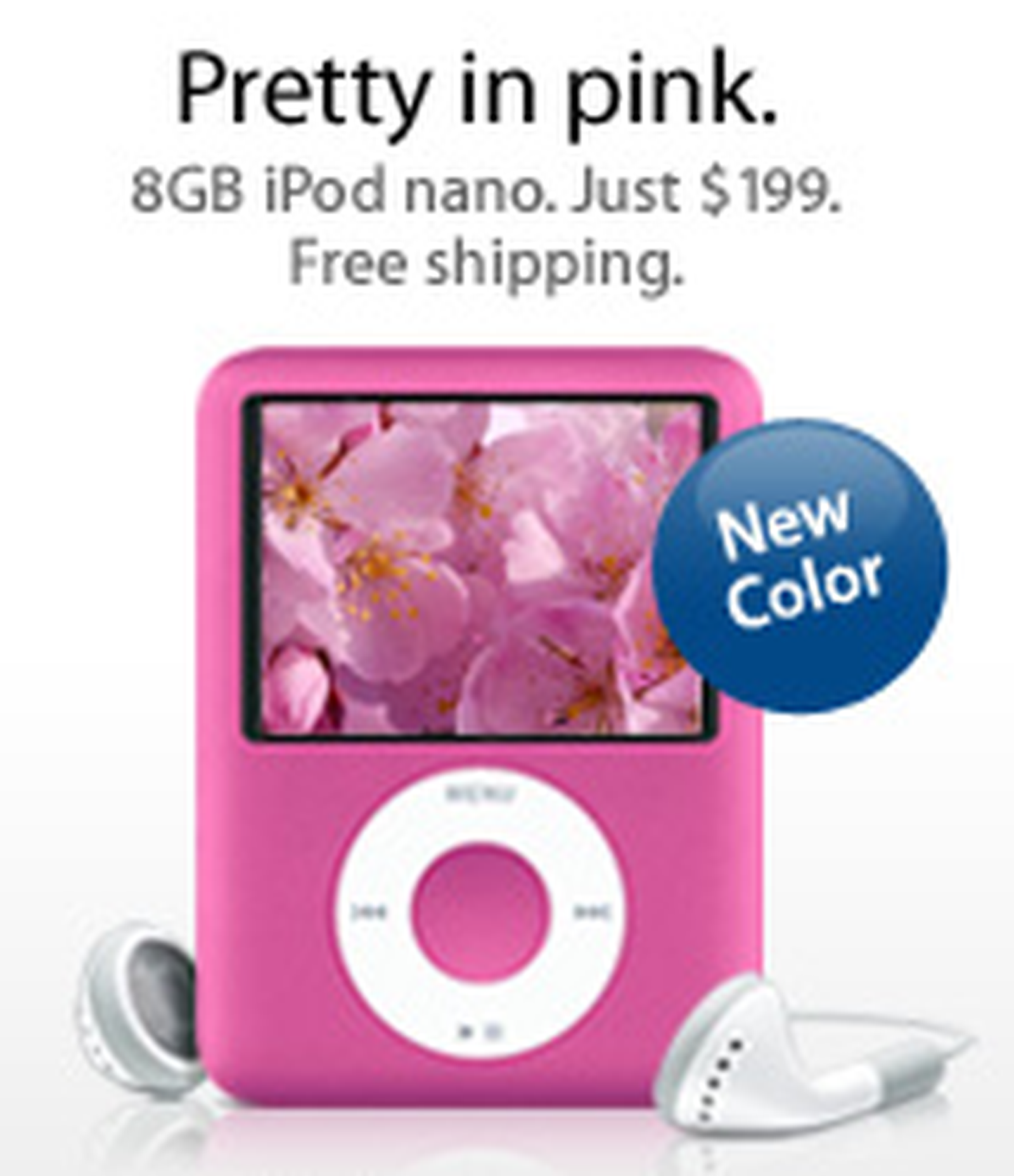 Apple iPod Nano 8GB - Pink 6th Generation Electronics - Zavvi US