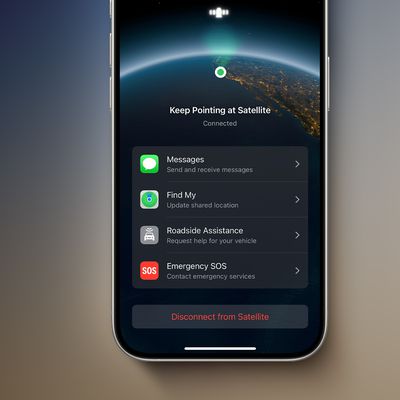 iPhone Satellite Feature