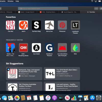 macos catalina safari