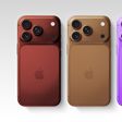 Coffee Burgundy and Purple iPhone 18 Pro Mock 1