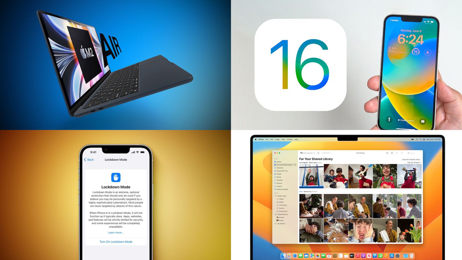 Principais notícias: pedidos M2 do MacBook Air, iOS 16 Beta 3 e mais
