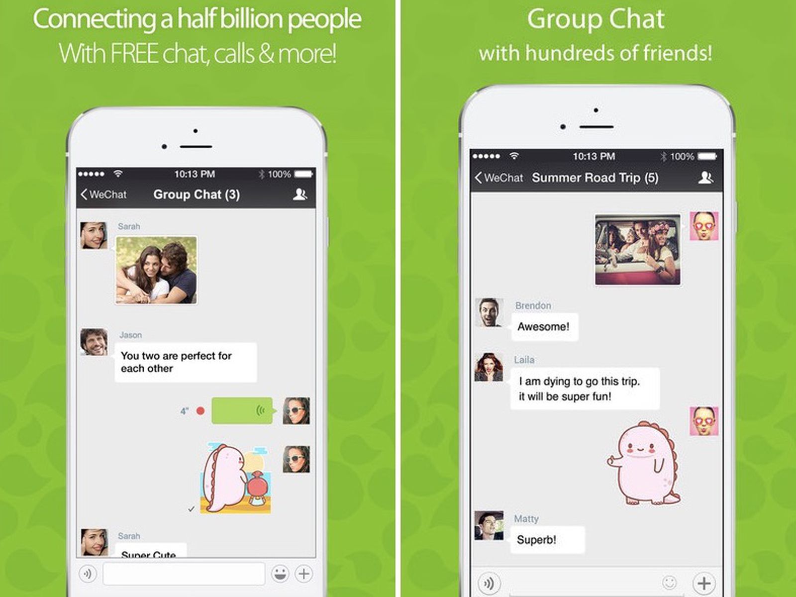 Chat app we ‎WeChat on