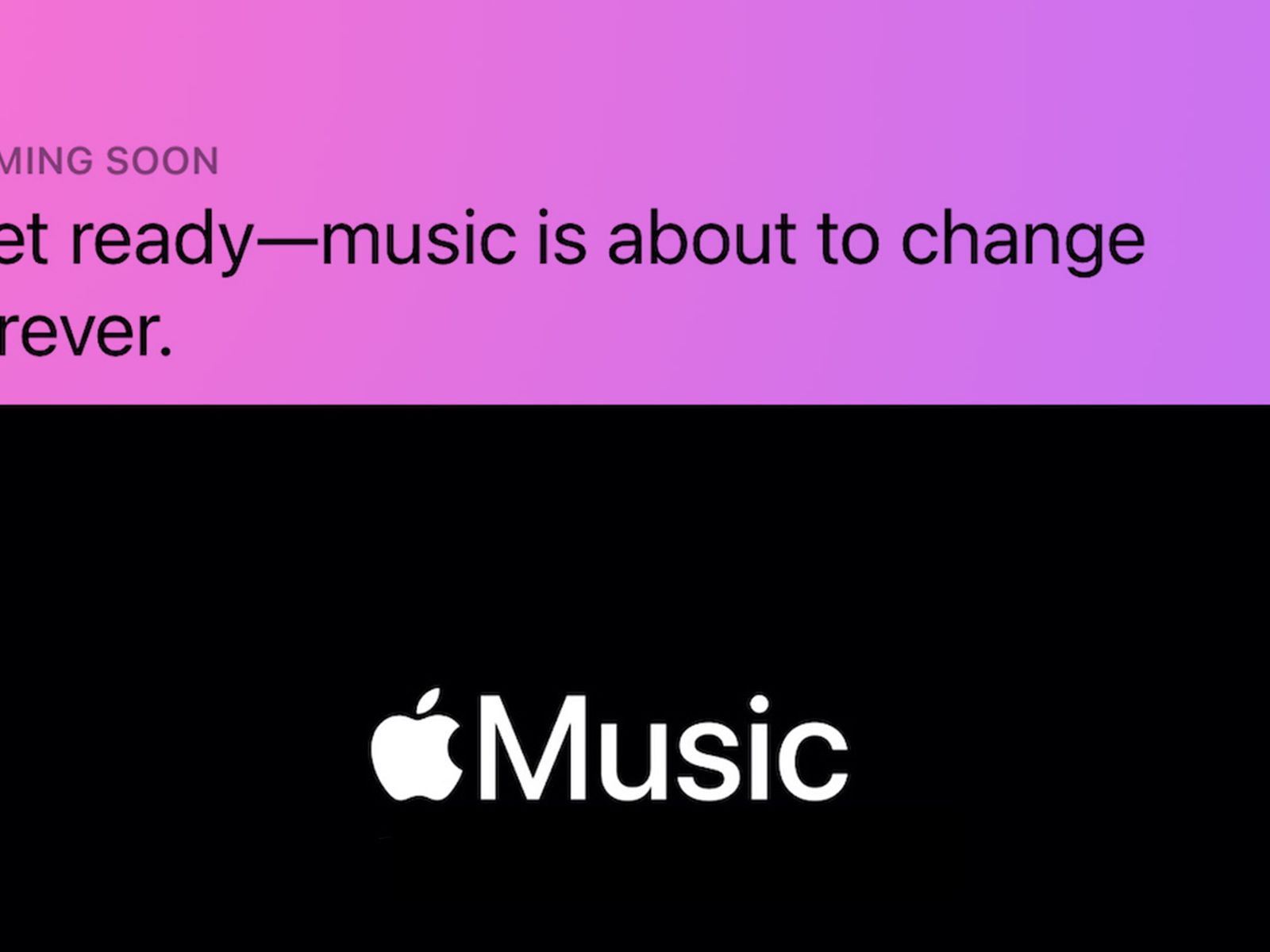 Apple Music Teaser Get Ready Music Is About To Change Forever Macrumors