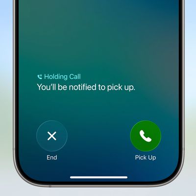 iOS 26 Hold Assist