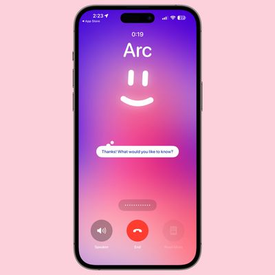 arc search voice search