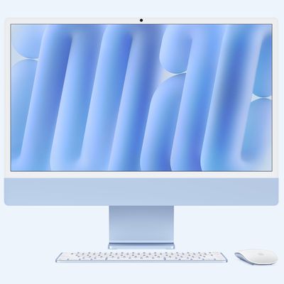 iMac M4 Blue