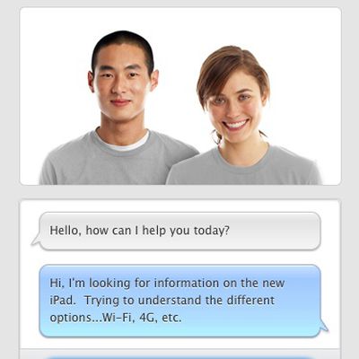 apple online store chat