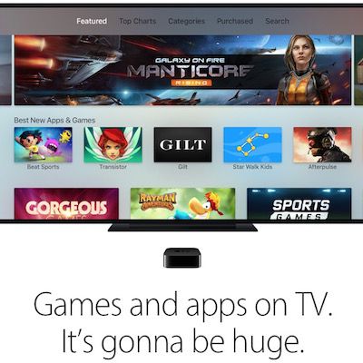 apple tv games apps huge